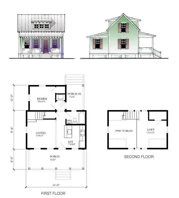 The Katrina Cottage Model 697