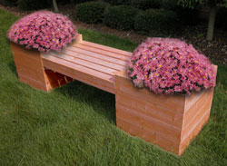 Planter Box Bench Plans