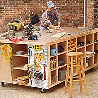 Rolling Workbench Plans