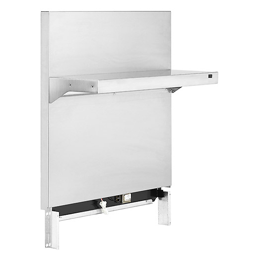 stainless steel backsplash shelf