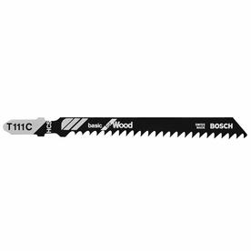 UPC 000346270839 product image for Bosch 5-Pack 4-in T-Shank Carbon Jigsaw Blade | upcitemdb.com