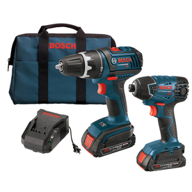 Bosch 18-Volt Lithium Ion Drill/Driver and Impact Driver Kit CLPK232-181