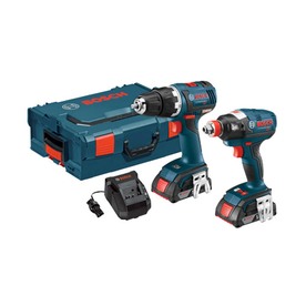 UPC 000346461169 product image for Bosch 18-Volt Lithium Ion (Li-ion) Brushless Motor Cordless Combo Kit with Hard  | upcitemdb.com