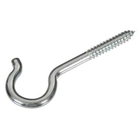 UPC 008236686791 product image for The Hillman Group 6-Pack Steel Screw Hookss | upcitemdb.com