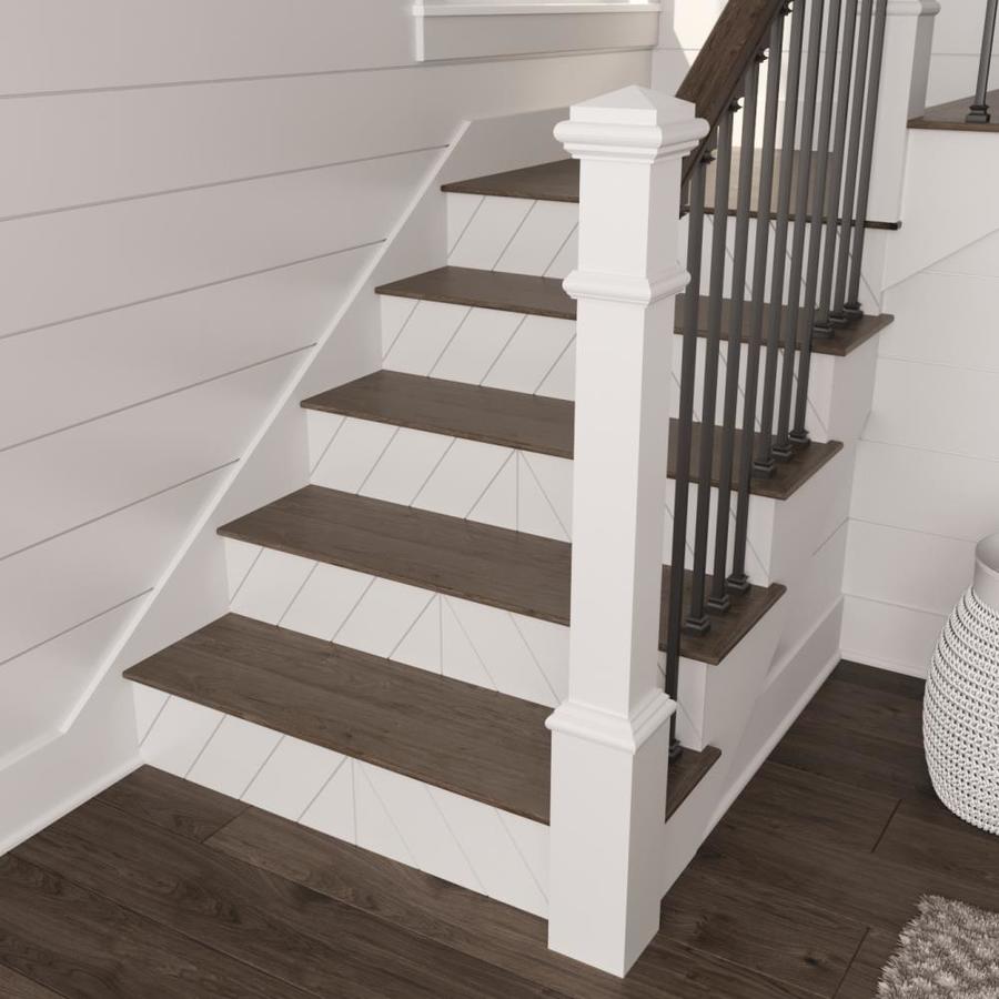 Ornamental 7 5625 In X 42 In White Primed Stair Riser In The Stair Risers Department At Lowes Com