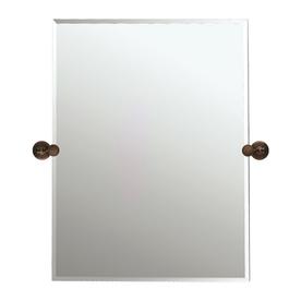 UPC 011296100596 product image for Gatco Tiara 31.5-in H x 23.5-in W Rectangular Tilting Frameless Bathroom Mirror  | upcitemdb.com