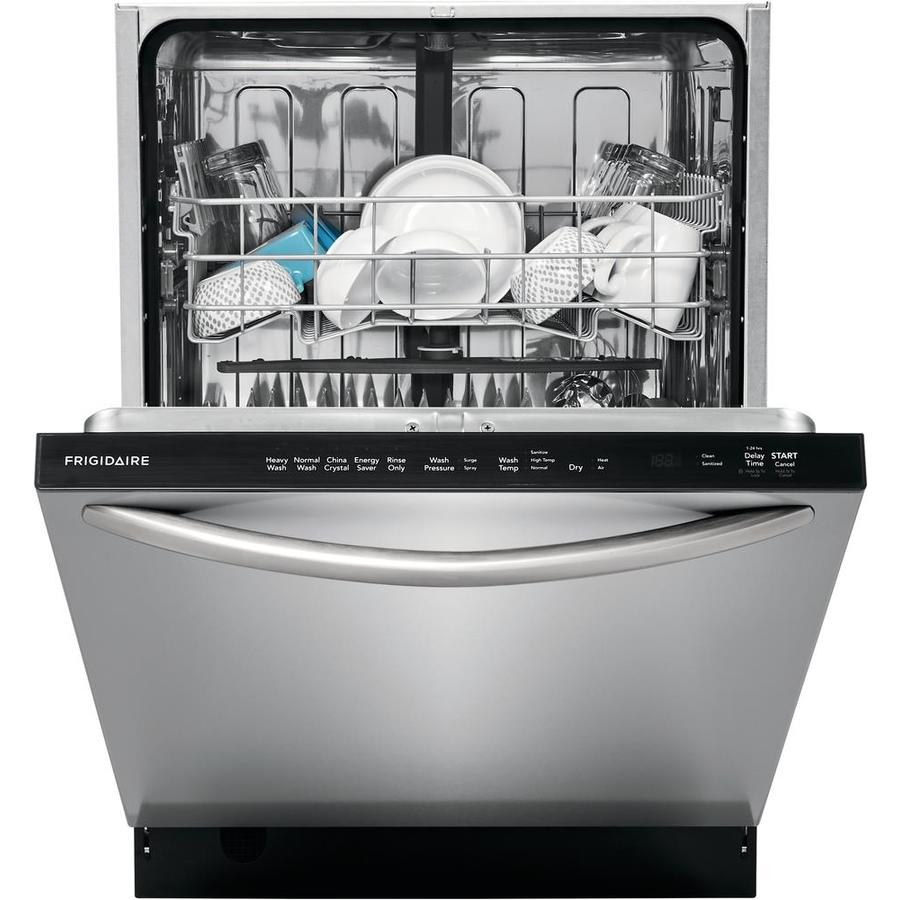 frigidaire stainless steel dishwasher lowes