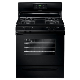 UPC 012505502576 product image for Frigidaire Freestanding 5-cu ft Self-Cleaning Gas Range (Black) (Common: 30-in;  | upcitemdb.com