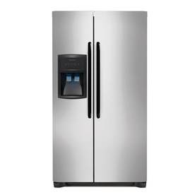 Frigidaire 26-cu ft Side-by-Side Refrigerator (Stainless Steel) ENERGY STAR FFHS2622MH