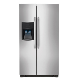 UPC 012505607707 product image for Frigidaire 26-cu ft Side-by-Side Refrigerator with Single Ice Maker (Stainless S | upcitemdb.com