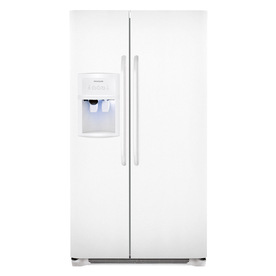 UPC 012505607721 product image for Frigidaire 22.6-cu ft Side-by-Side Refrigerator with Single Ice Maker (White) | upcitemdb.com