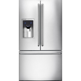 Electrolux 27.8-cu ft 3 French Door Refrigerator with Dual Ice Maker (Stainless Steel) ENERGY STAR EW28BS85KS