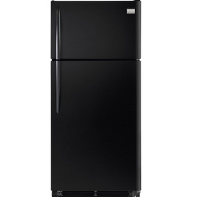 Frigidaire Gallery 18.3 cu ft Top-Freezer Refrigerator (Black) ENERGY STAR FGHT1832PE