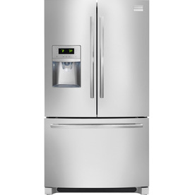 Frigidaire 27.7-cu ft 3 French Door Refrigerator with Dual Ice Maker (Stainless Steel) ENERGY STAR FPHB2899PF