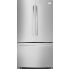 Frigidaire Professional 22.6-cu ft French Door Counter-Depth Refrigerator with Dual Ice Maker (Stainless Steel) ENERGY STAR FPHG2399PF