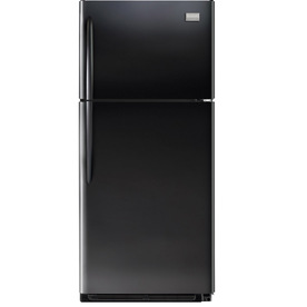 Frigidaire Gallery 20.6 cu ft Top-Freezer Refrigerator (Black) ENERGY STAR FGHT2132PE
