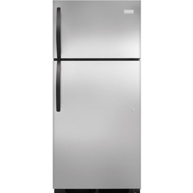 Frigidaire 16.5-cu ft Top-Freezer Refrigerator (Stainless Steel) ENERGY STAR FFHT1725PS