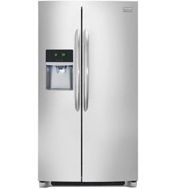 UPC 012505636493 product image for Frigidaire Gallery 22.6-cu ft Side-by-Side Counter-Depth Refrigerator with Singl | upcitemdb.com