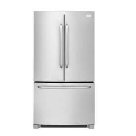 Frigidaire 26.7-cu ft 3 French Door Refrigerator with Single Ice Maker (Stainless Steel) ENERGY STAR FFHN2740PS