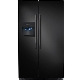 UPC 012505639135 product image for Frigidaire 22.6-cu ft Side-by-Side Refrigerator with Single Ice Maker (Black) | upcitemdb.com