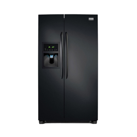 Frigidaire Gallery 26.1 cu ft Side-by-Side Refrigerator (Smooth Black) ENERGY STAR LGUS2646LE
