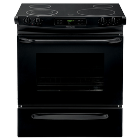 UPC 012505800375 product image for Frigidaire Smooth Surface 4.6-cu ft Self-Cleaning Slide-In Electric Range (Black | upcitemdb.com