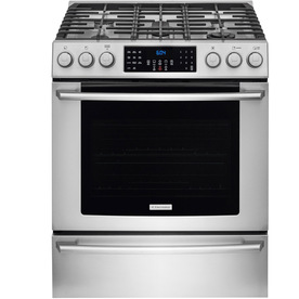 UPC 012505803420 product image for Electrolux 5-Burner Freestanding 4.6-cu Self-Cleaning Convection Gas Range (Stai | upcitemdb.com