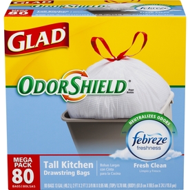 UPC 012587785348 product image for Glad 80-Count 13-Gallon Indoor Trash Bags | upcitemdb.com