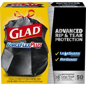 UPC 012587785393 product image for Glad 50-Count 30-Gallon Outdoor Trash Bags | upcitemdb.com