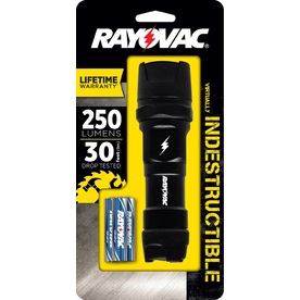 UPC 012800515578 product image for Rayovac 250-Lumen LED Handheld Battery Flashlight | upcitemdb.com