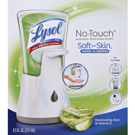 UPC 019200932059 product image for LYSOL No-Touch 8.5-fl oz Antibacterial Aloe and Vitamin E Hand Soap | upcitemdb.com