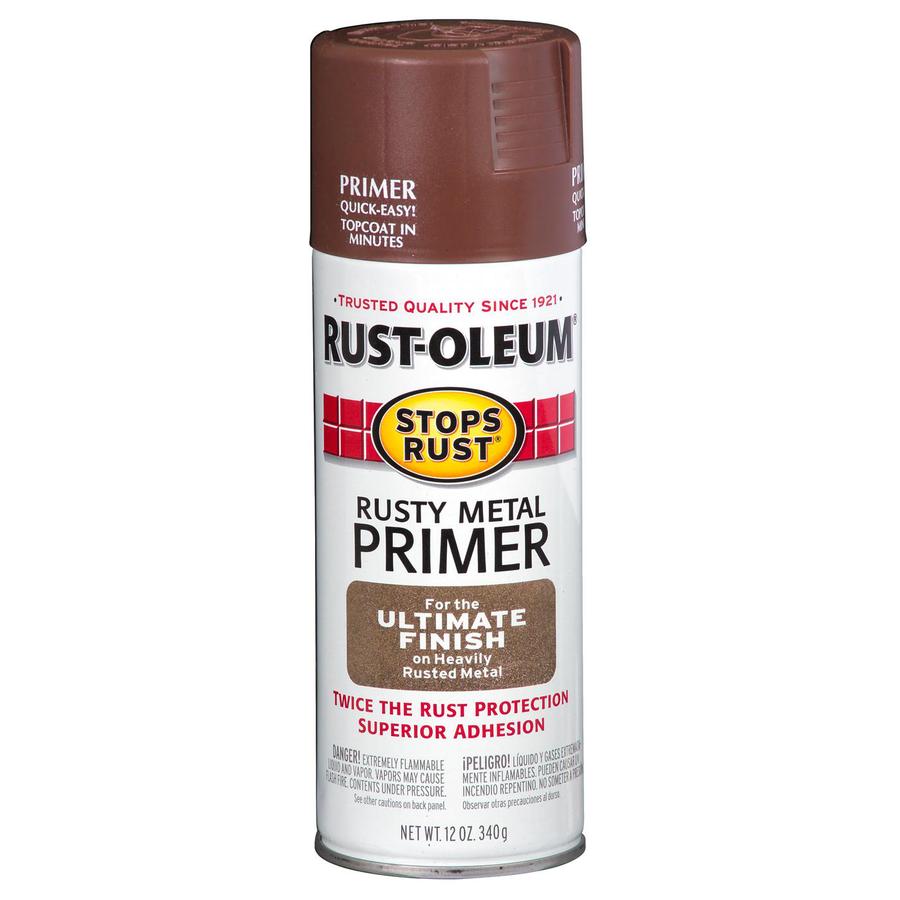 brass rust oleum spray paint