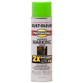 UPC 020066221324 product image for Rust-Oleum 15-oz Fluorescent Green Flat Spray Paint | upcitemdb.com