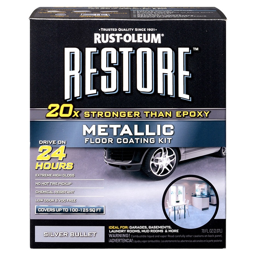 shop rust oleum restore kit interior gloss garage floor shop rust oleum restore kit interior gloss garage floor