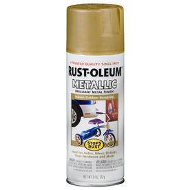 Rust-Oleum 11 Oz. Gold Rush Flat Spray Paint