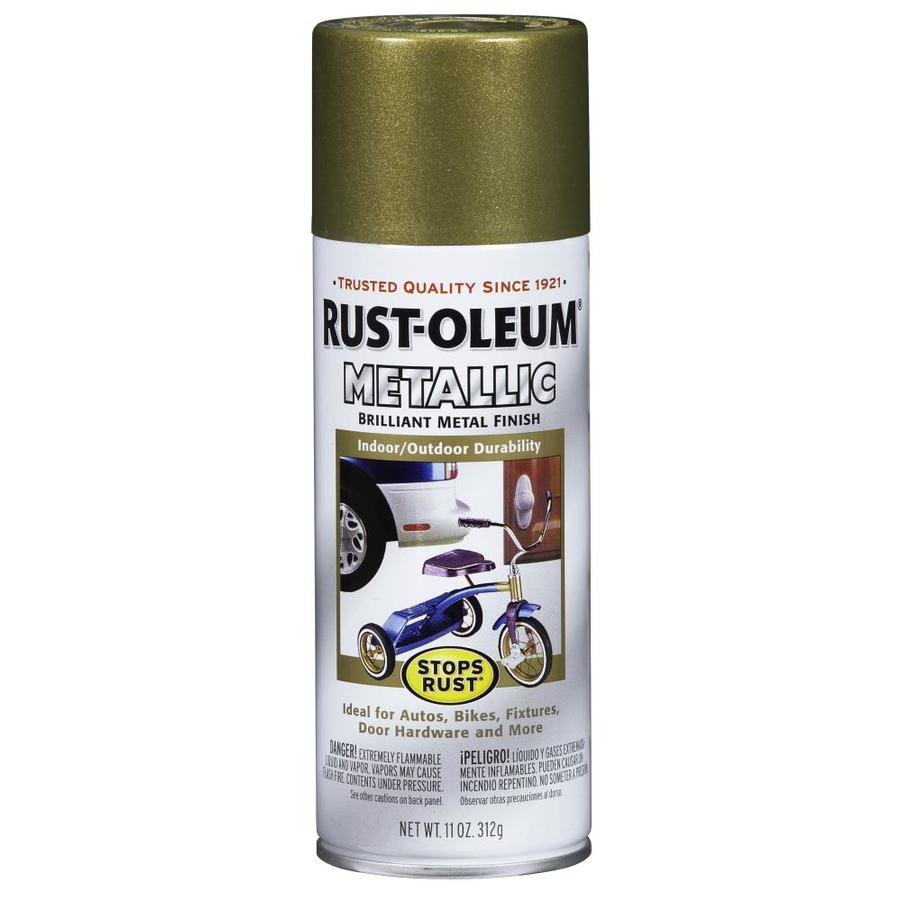 Rust Oleum 11 oz Burnished Brass Spray Paint