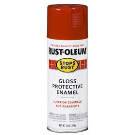 UPC 020066776282 product image for Rust-Oleum 12-oz Sunrise Red Gloss Spray Paint | upcitemdb.com