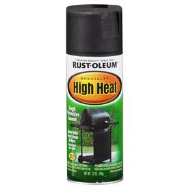UPC 020066777883 product image for Rust-Oleum 12-oz Hi Heat Black Spray Paint | upcitemdb.com