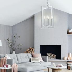 23 Chrome Catalina Lighting 22248-000 Modern 4-Light Pendant