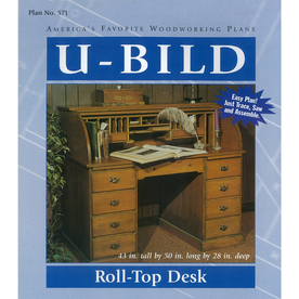 Home Books & Magazines Books U-Bild Roll-Top Desk Woodworking Plan