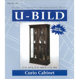 Shop U-Bild Curio Cabinet Woodworking Plan at Lowes.com