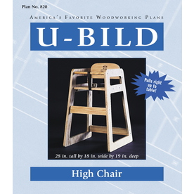 Bild High Chair Woodworking Plan