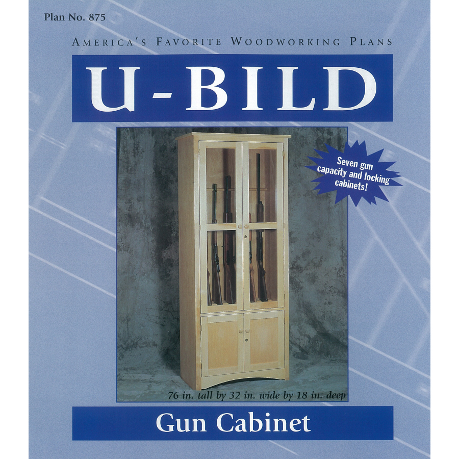 Shop U-Bild Gun Cabinet Woodworking Plan at Lowes.com