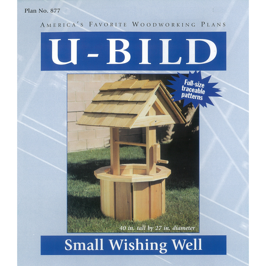 Shop U-Bild Small Wishing Well Woodworking Plan at Lowes.com