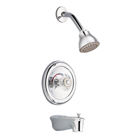 UPC 026508000274 product image for Moen Legend Chrome 1-Handle Bathtub and Shower Faucet with Single Function Showe | upcitemdb.com