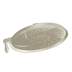 UPC 026508152188 product image for Moen Isabel 2.5-GPM (9.5-LPM) Brushed Nickel 2-Spray Rain Showerhead | upcitemdb.com