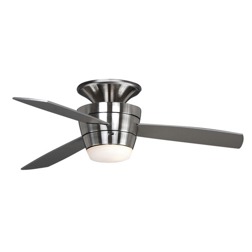 Allen Roth 44 Inch Mazon Brushed Steel Ceiling Fan at Lowes Fans ...