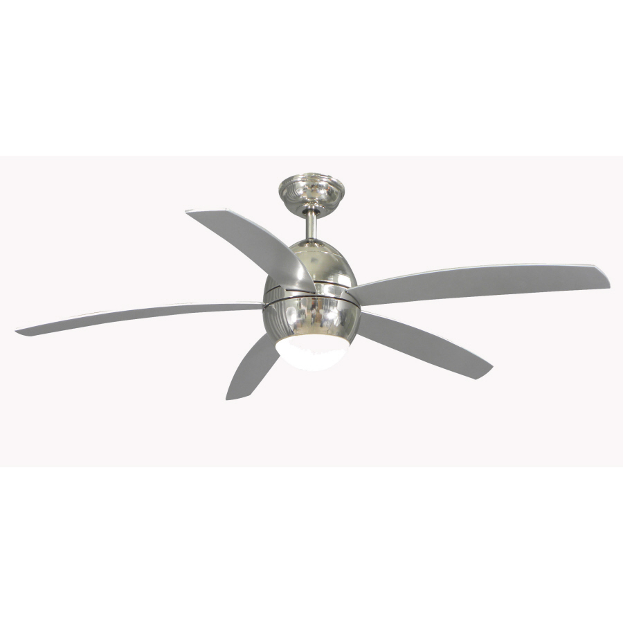 ... Nickel Ceiling Fan with Light Kit and Remote ENERGY STAR at Lowes.com