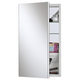 UPC 026715205806 product image for Broan Meridian 15-in x 35-in Frameless Metal Surface Mount and Recessed Medicine | upcitemdb.com