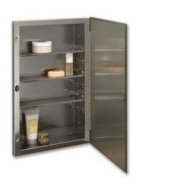 UPC 026715206124 product image for Broan S-Cube 26-in H x 16-in W Frameless Metal Recessed Medicine Cabinet | upcitemdb.com